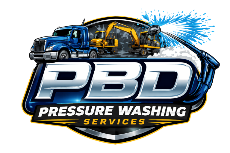PBD Pressure Washing Logo